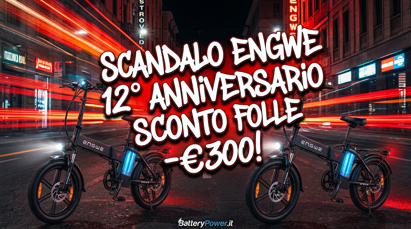 🚨 SCANDALO ENGWE: 12° ANNIVERSARIO con SCONTO FOLLE o TI FREGANO i 300€?! 🔥